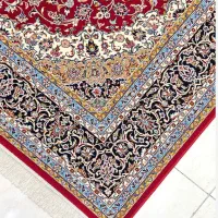 یک جفت فرش ستاره کویر یزدزمینه لاکی
