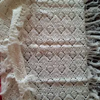 اشارپ. یا پتو قلاب بافی ) دست باف