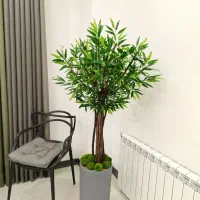 درختچه فیکوس آمستل بنسای مصنوعی جنسینگ گل درخت|گل مصنوعی|تهران, قصر فیروزه ۱|دیوار