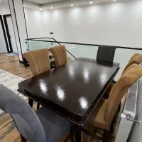 سرویس ناهار خوری ۶نفره|میز و صندلی غذاخوری|ساری, |دیوار