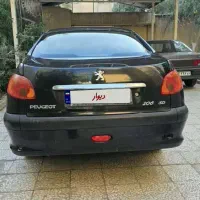 پژو ۲۰۶ صندوقدار مشکی مدل ۹۳|خودرو سواری و وانت|قم, سالاریه|دیوار