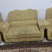 مبل هفت نفری  دوتای دونفری  سه تا تک نفری