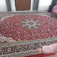 فرش دوازده و نه متری همراه کناره|فرش|چمستان, |دیوار