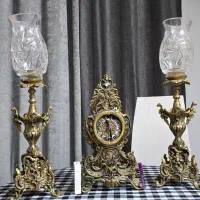 لوستر ساعت و شمعدان|لوستر و چراغ آویز|مشهد, دانشجو|دیوار