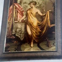 تابلو فرش دست بافت چله ابریشم