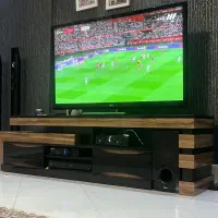 میز تلوزیون میز تی وی زیر تلوزیونی چوبی ام دی اف