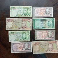 آلبوم اسکناس های قدیمی پهلوی|کلکسیون سکه، تمبر، اسکناس|زنجان, |دیوار