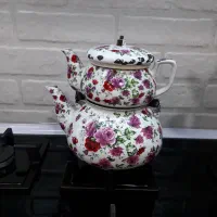 قوری  و  کتری|قوری، کتری، قهوه‌ساز دستی|کنگاور, |دیوار