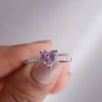 انگشتر طرح قلب