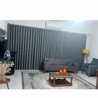 پرده پانچ با کیفیت پارچه خیلی خوب