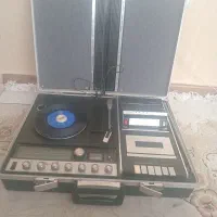 رادیو گرام چهار کاره|کلکسیون اشیاء عتیقه|بومهن, |دیوار