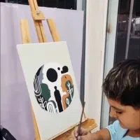 اگه میخوای نقاش حرفه ای  بشی بیا آموزشگاه ما|خدمات آموزشی|دهدشت, |دیوار