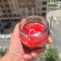 شمع توت فرنگی
