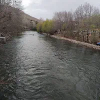 خانه قدیمی باچشم انداز رودخانه روستای چمنار