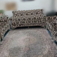 مبل نه نفره خانگی با جلو مبلی و عسلی اشانتیون|مبلمان خانگی و میز عسلی|لنگرود, |دیوار