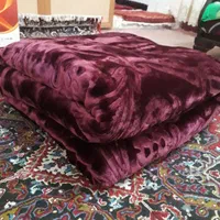 پتو دونفره نرمینه سوپر گل برجسته