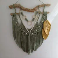 دیوارکوب مکرومه تزیینی دکوری هدیه کادو دکوراسیون