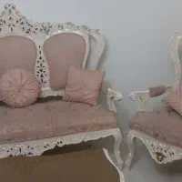 مبل استیل کلاسیک|مبلمان خانگی و میز عسلی|کرج, دهقان ویلا|دیوار