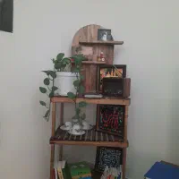 کافه بار چوبی