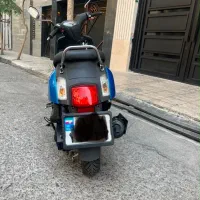 Tn 110 اسکوتر  طرح وسپا  sym