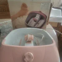 ماساژور و حمام حباب پا