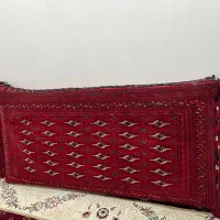 ۴جفت پشتی ترکمنی دست بافت|پشتی|بجنورد, |دیوار