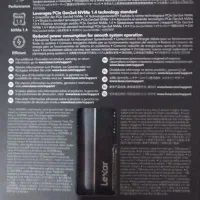 ssd lexar 256 گیگ|قطعات و لوازم جانبی رایانه|شیراز, تندگویان|دیوار