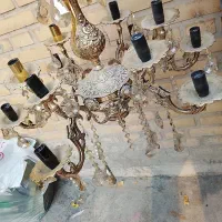 لوستر برنجی ۱۶شاخه