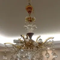 لوستر ۶ شاخه اتریشی|لوستر و چراغ آویز|تهران, تهران‌نو|دیوار