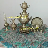 سماور زغالی برنجی|سماور، چای‌ساز، قهوه‌ساز|مشهد, سرافرازان|دیوار