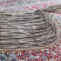 دو عدد والان به رنگ شکلاتی درجهت مخالف هم|پرده، رانر، رومیزی|رشت, باهنر|دیوار