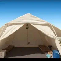 یک عدد چادر ضدآب اسکلت دار نو|کوهنوردی و کمپینگ|فولادشهر, سایت صنعتی کاوه|دیوار