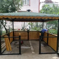 آلاچیق شیشه ای .فلزی.چوبی.|خدمات پیشه و مهارت|اردبیل, |دیوار