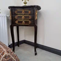 میز تلفنی دو جفت تمیز بدون شکستگی