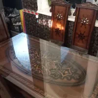 میز غذا خوری به همراه مبل