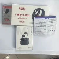 یک عدد ایرپاد میبرو و یک عدد ساعت هوشمند اکبند