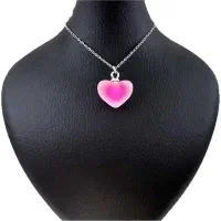 گردنبند قلب یخی روز زن ولنتاین هدیه دخترانه
