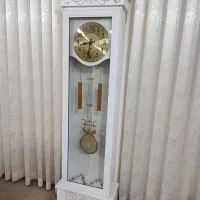 ساعت ایستاده با چوب ام دی اف