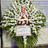 پخش تاج گل ترحیم ختمی فوتی تسلیت 2متری از950|گل و گیاه طبیعی|کرج, گلشهر|دیوار