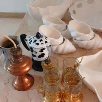 ظروف سرامیکی موکاپات چراغ|ظروف سرو و پذیرایی|تهران, اسفندیاری|دیوار