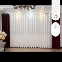 پرده پلیسه پانچ مینمال|پرده، رانر، رومیزی|نورآباد, |دیوار