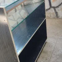 ویترین دوطبقه شیشه|بوفه، ویترین، کنسول|دهدشت, |دیوار