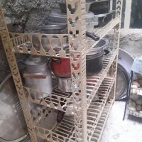 قفسه فلزی پنج طبقه