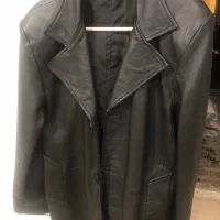 کت چرم مردانه