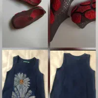 پیرهن دخترونه و کفش پسرونه
