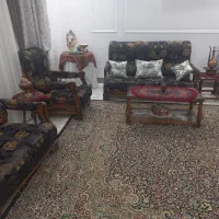 مبل هفت نفره .به همراه عسلی و جلو مبلی