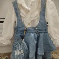 شومیز و سارافون دخترانه