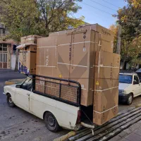 فروشنده و خریدار یخچال ساید نیم‌ساید دوقلو