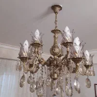 سه عدد لوستر برنز و یک عدد دیواری
