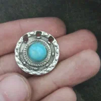 پلاک نقره قدیمی